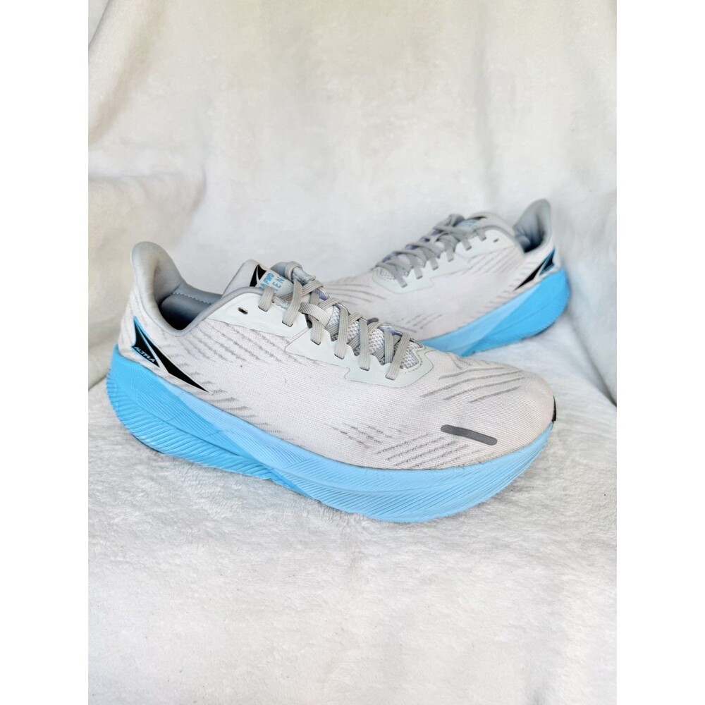 Altra FWD Experience Road Running Shoes Men’s Size 8.5 Gray Blue Sneakers Used